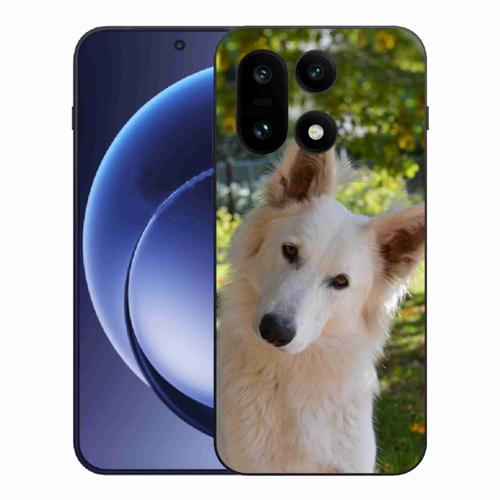 Gél védőhuzat mmCase for One Plus 15 - Fehér svájci juhász 1