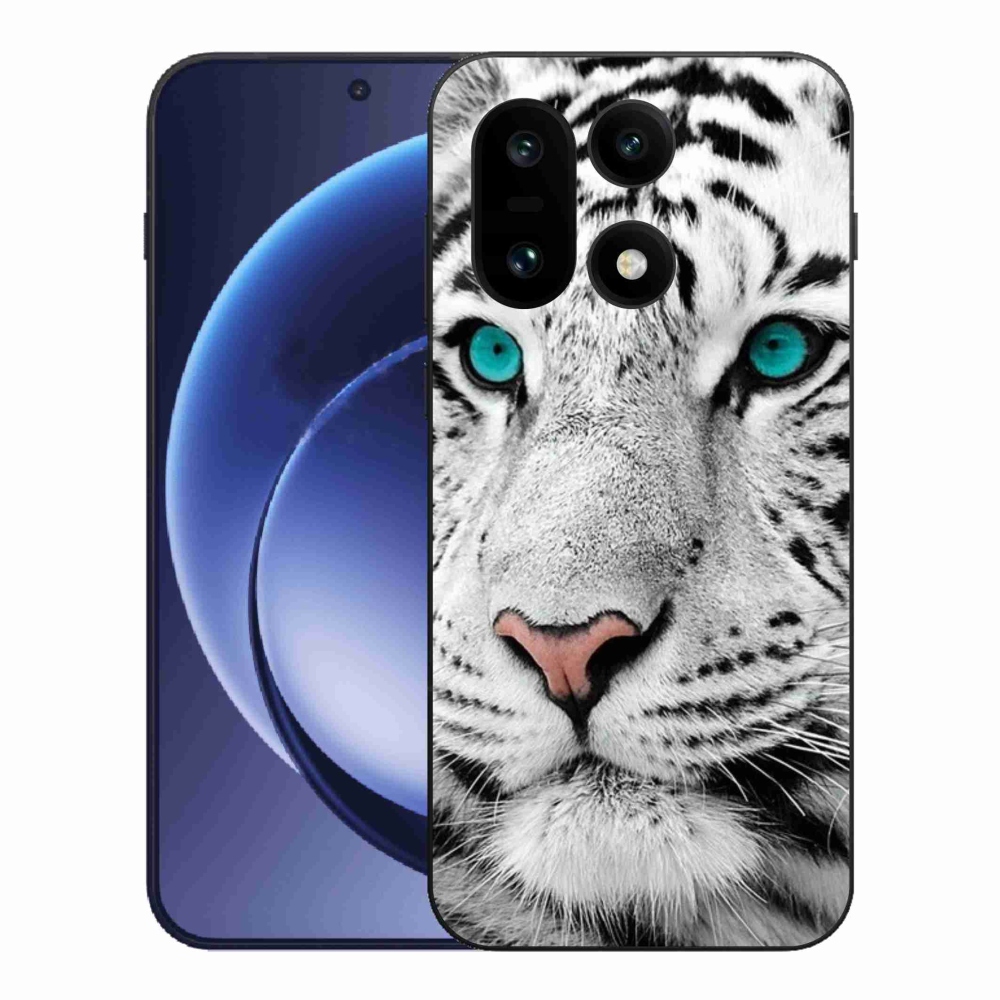 Zselés tok mmCase a One Plus 15 készülékhez - fehér tigris