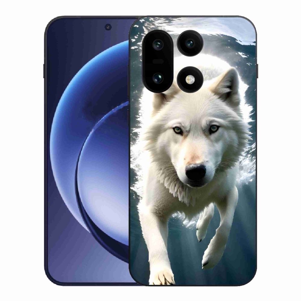 Zselés tok mmCase a One Plus 15 készülékhez - fehér farkas
