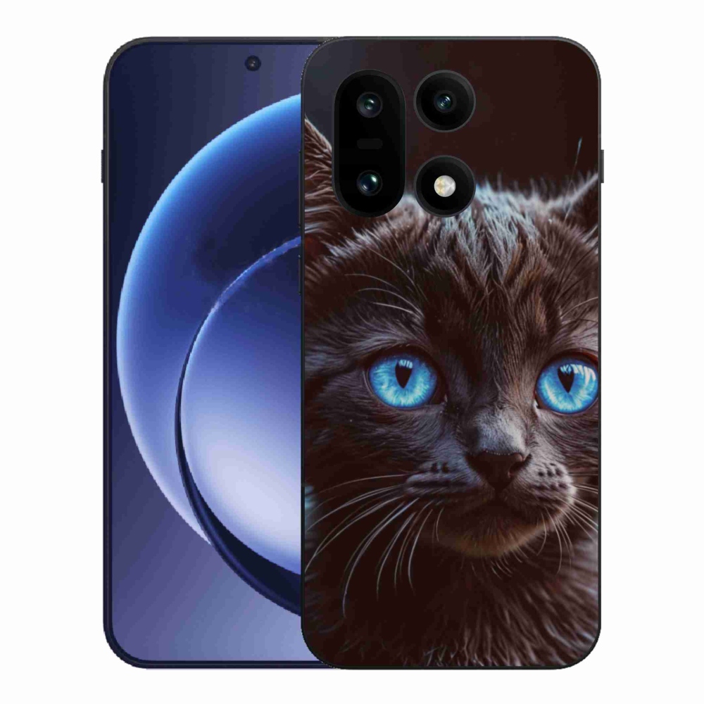 Zselés borítás mmCase a One Plus 15 készülékhez - fekete cica 2