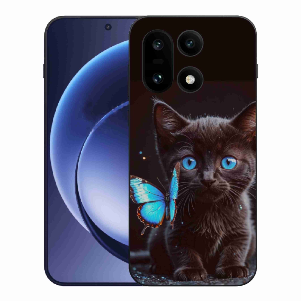 Zselés borítás mmCase a One Plus 15 készülékhez - fekete cica 3