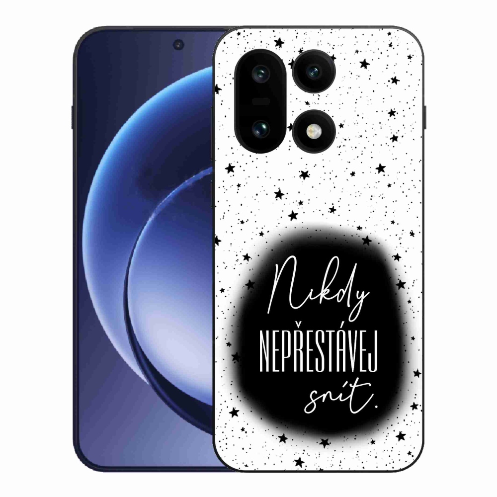 Gel Cover mmCase on One Plus 15 - Idézet 1 fekete-fehér háttér