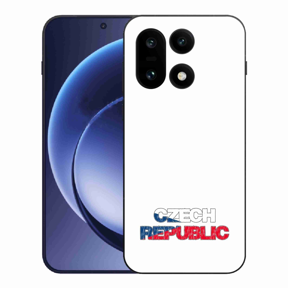 Gél védőhuzat mmCase for One Plus 15 - Csehország fehér háttér