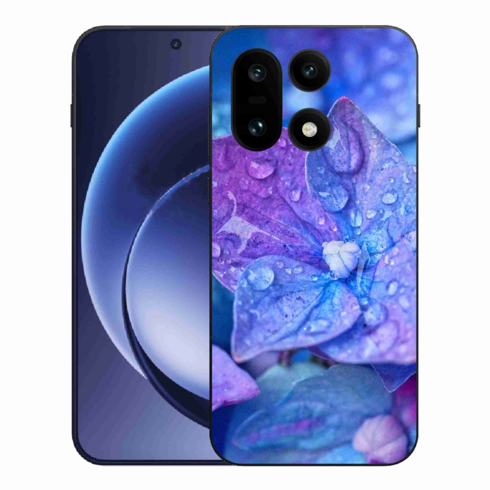 Zselés tok mmCase a One Plus 15 készülékhez - lila virág