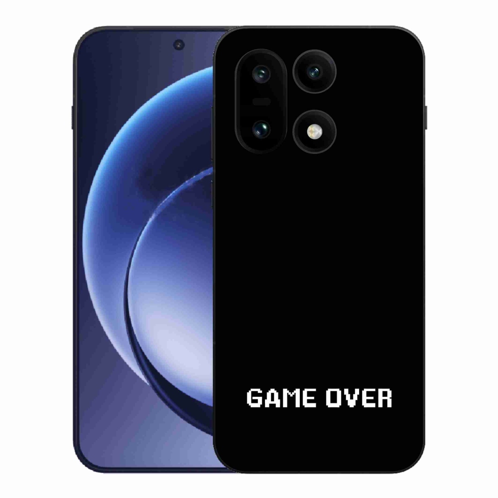 Gél borító mmCase a One Plus 15-re - játék fekete háttérrel