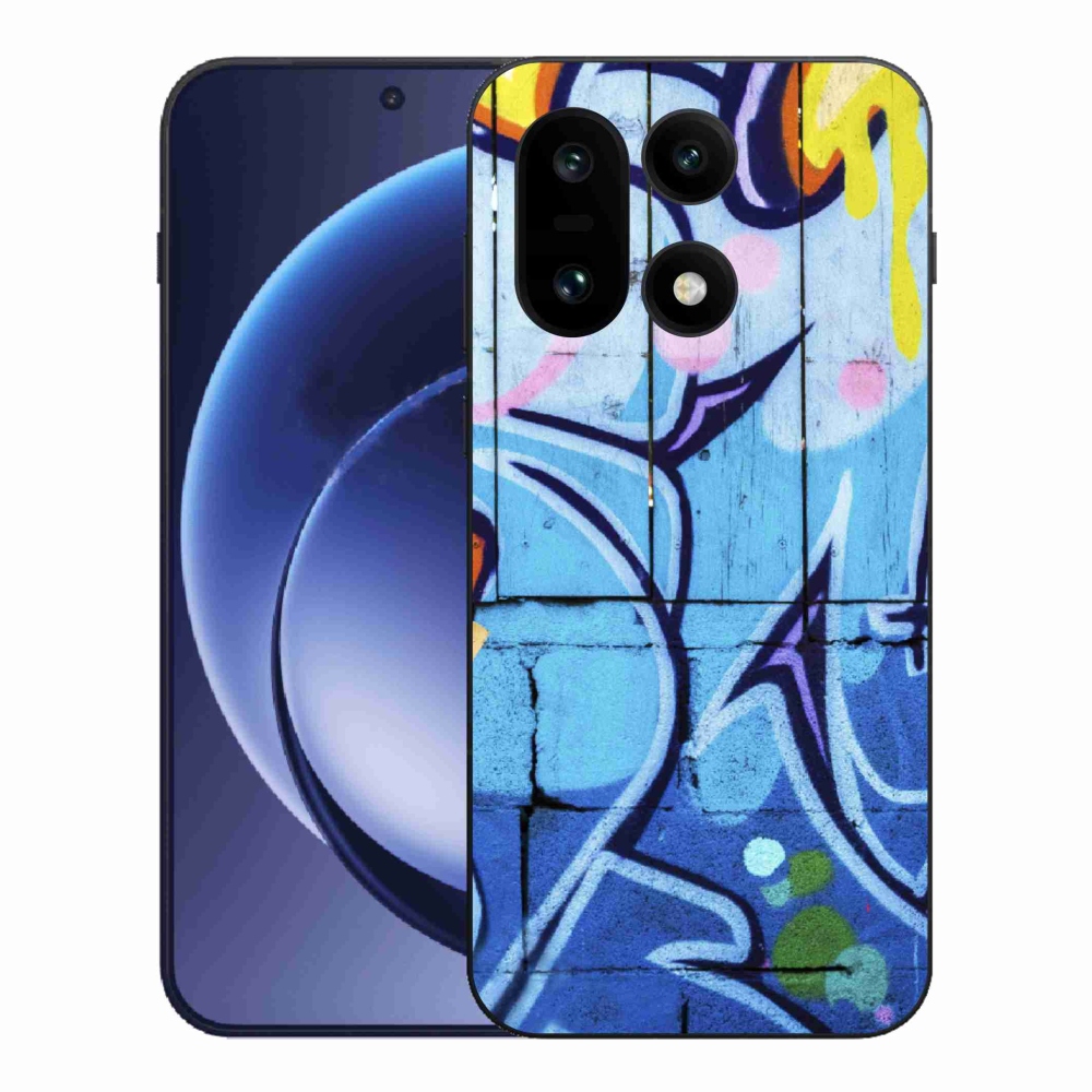 Zselés borítás mmCase a One Plus 15-ön - graffiti