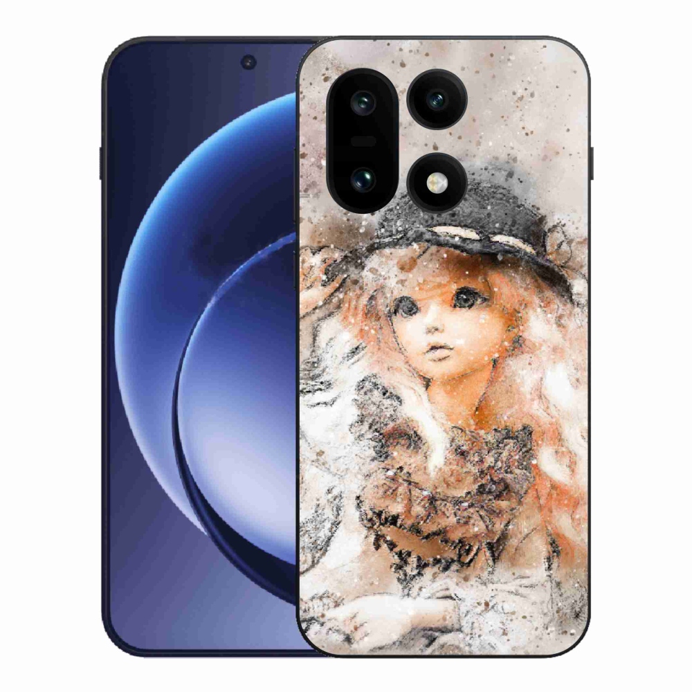 Zselés borítás mmCase for One Plus 15 - lány sapkával