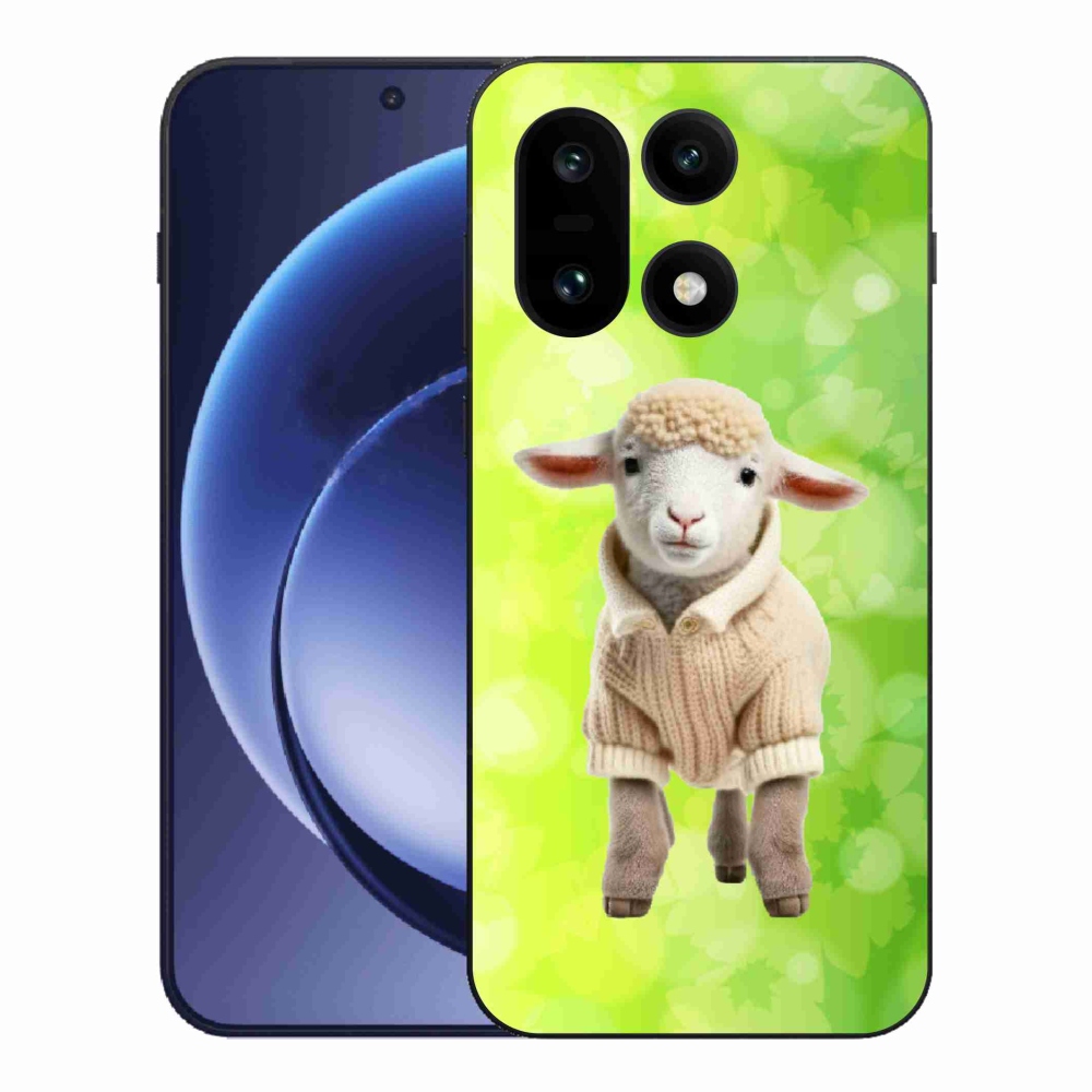 Zselés borítás mmCase a One Plus 15-öshöz - bárány pulóverben
