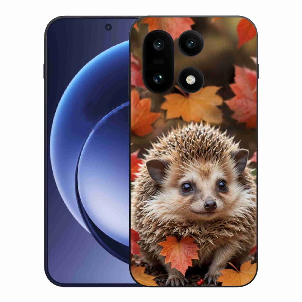 Zselés borító mmCase for One Plus 15 - sündisznó levelekben