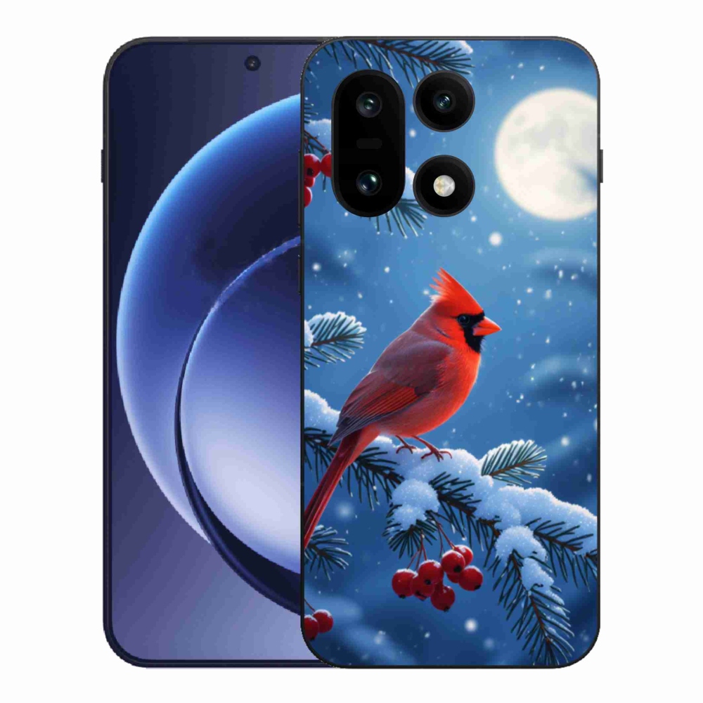 Zselés tok mmCase a One Plus 15 készülékhez - kardinálpiros színű