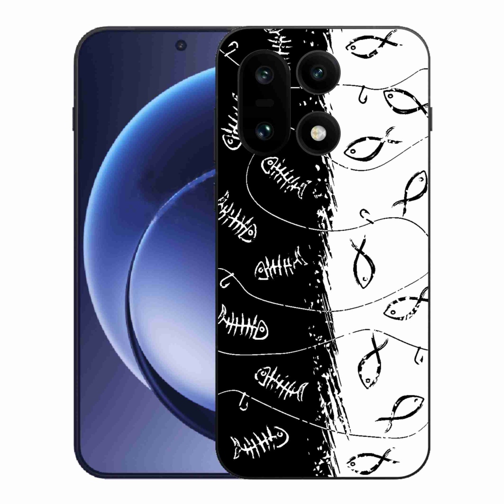 Zselés borítás mmCase for One Plus 15 - csontvázak és halak