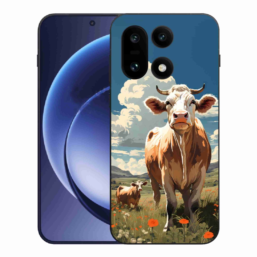 Zselés borítás mmCase for One Plus 15 - tehenek a réten