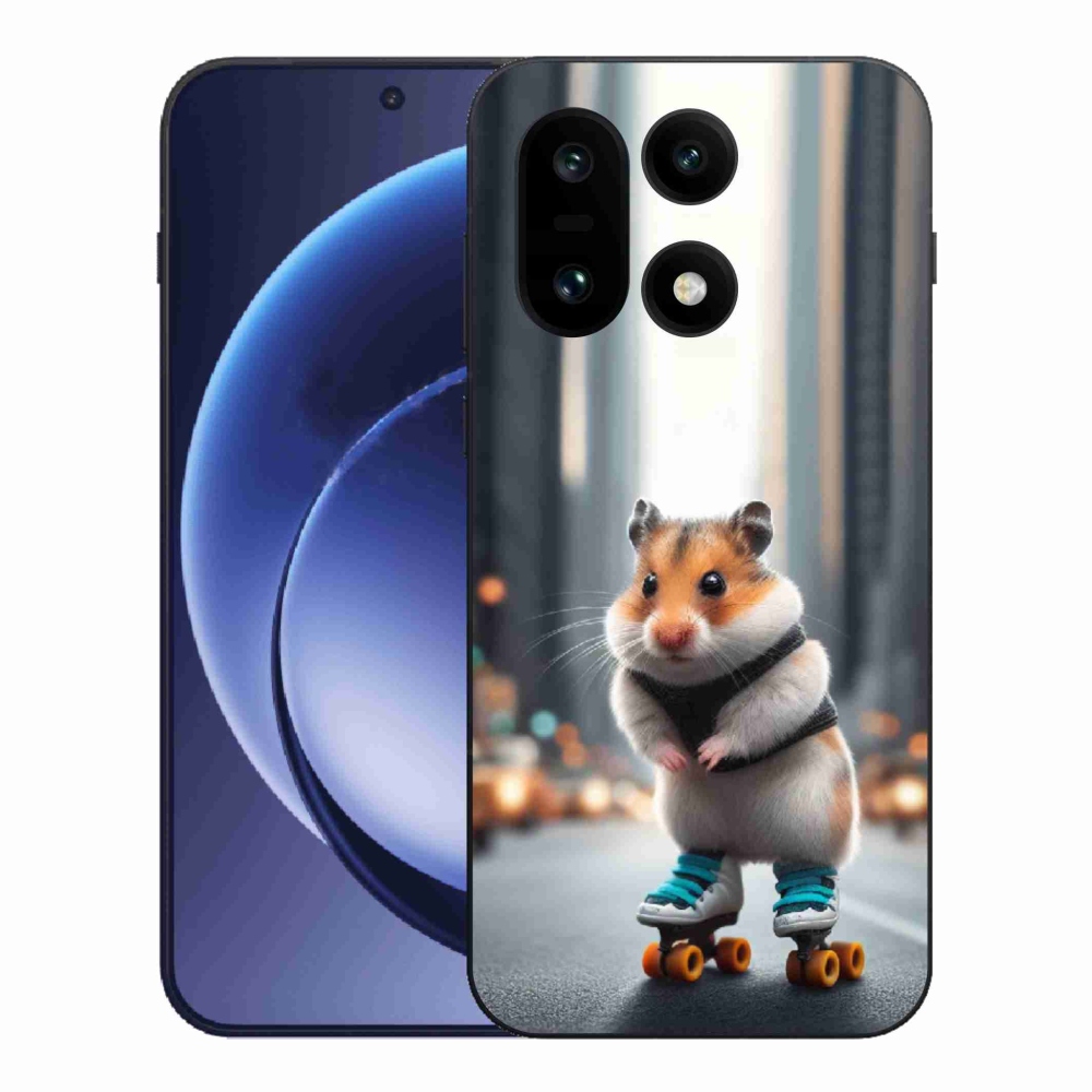 Zselés borítás mmCase for One Plus 15 - hörcsög a korcsolyán