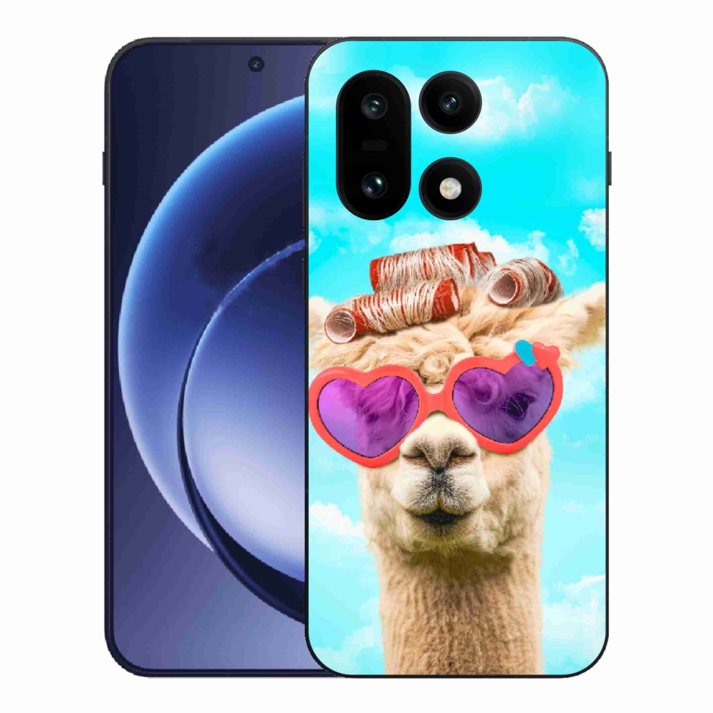 Zselés borítás mmCase for One Plus 15 - láma szemüveggel