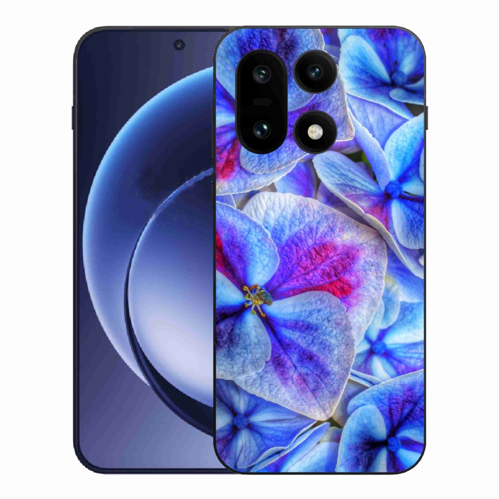 Zselés tok mmCase a One Plus 15-öshöz - kék virágok 1