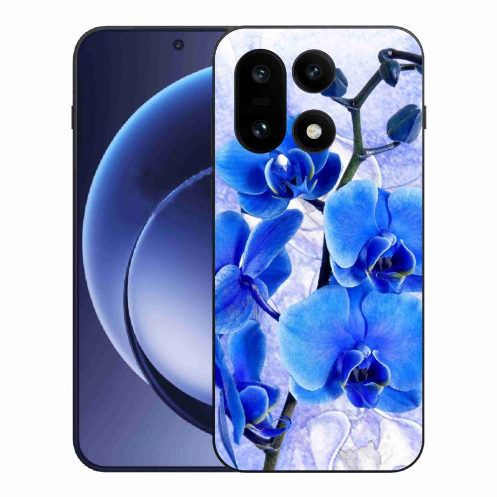 Zselés tok mmCase a One Plus 15 készülékhez - kék virágok
