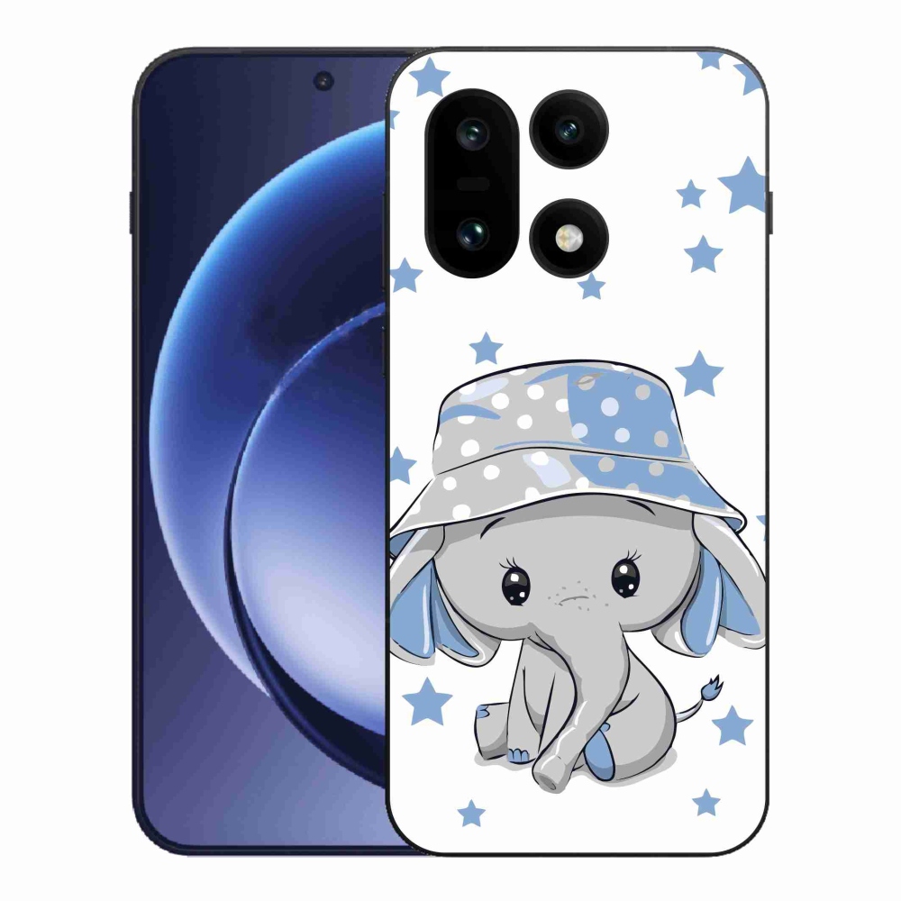 Zselés tok mmCase a One Plus 15 készülékhez - kék elefánt