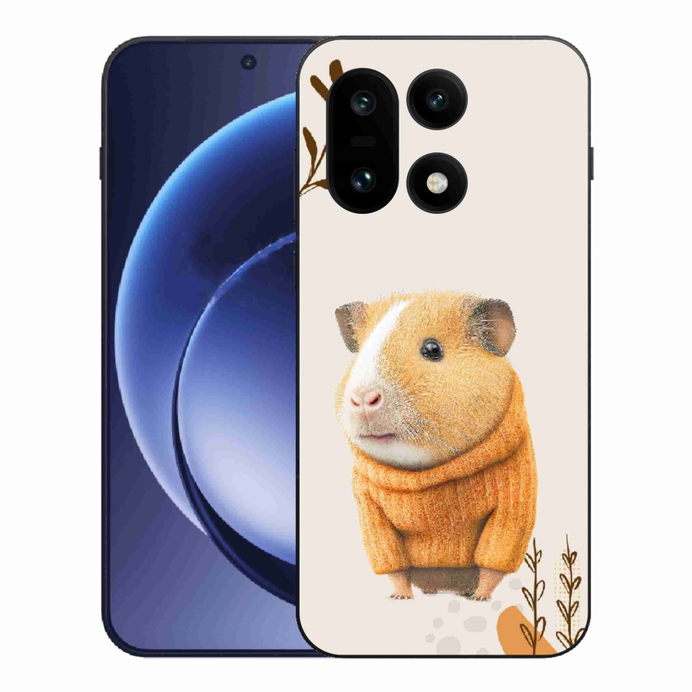 Zselés borítás mmCase a One Plus 15 készülékhez - tengerimalac pulóverben