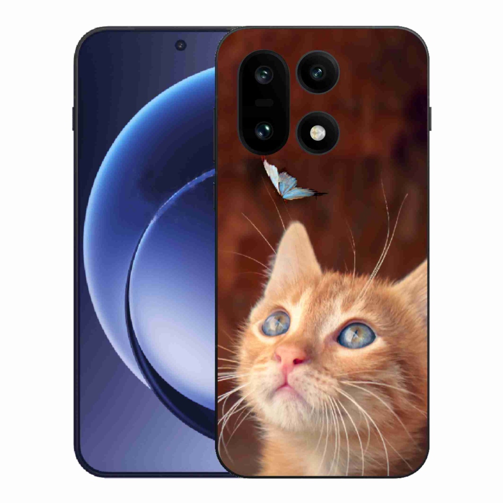 Zselés borító mmCase a One Plus 15 készülékhez - pillangó és cica