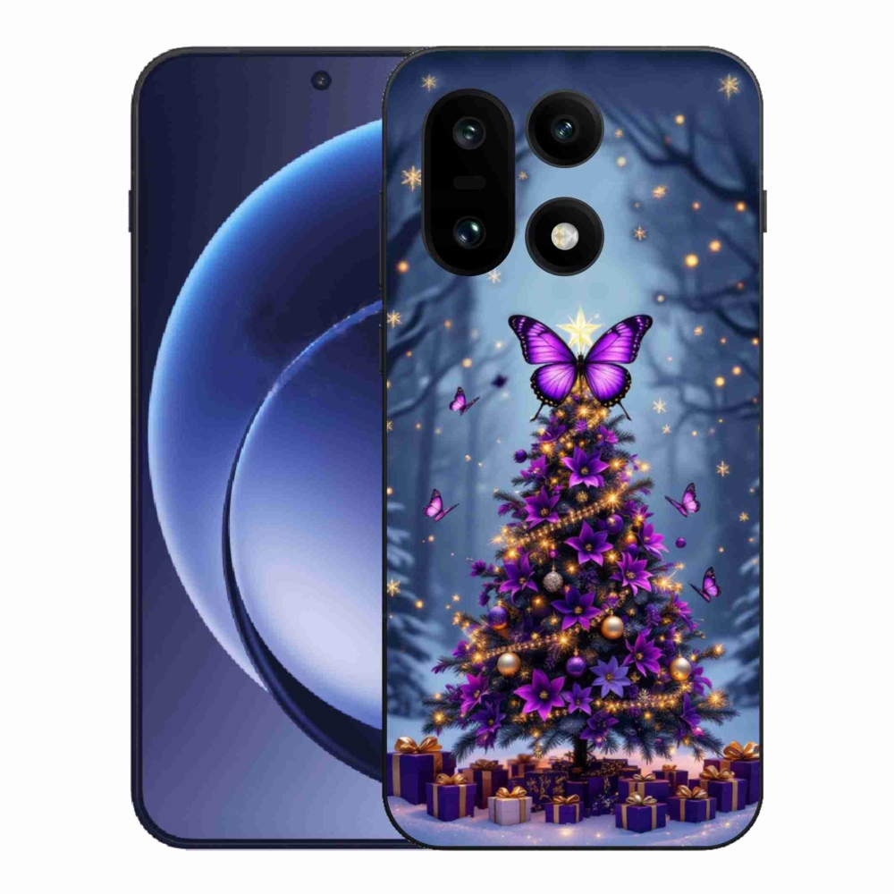 Gél borítás mmCase for One Plus 15 - pillangó karácsonyfa