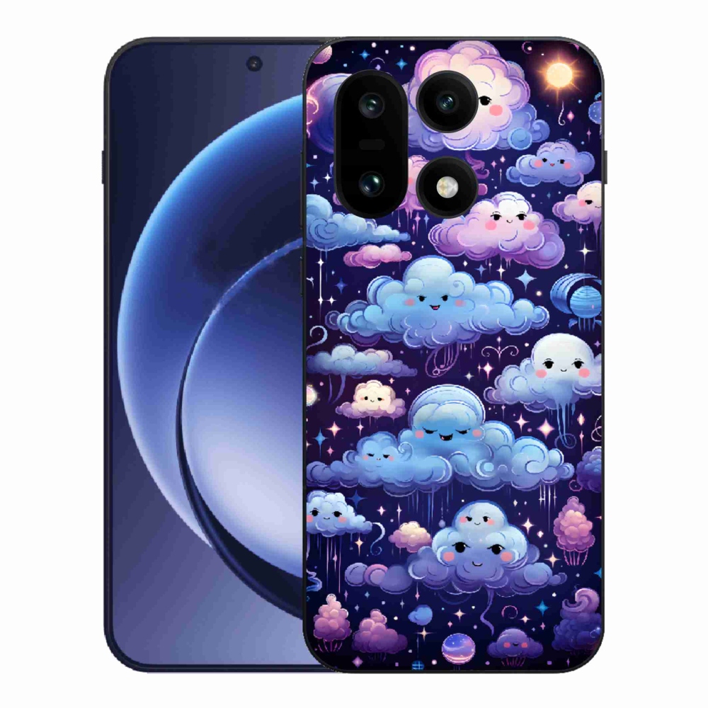 Zselés borítás mmCase a One Plus 15-öshöz - felhők