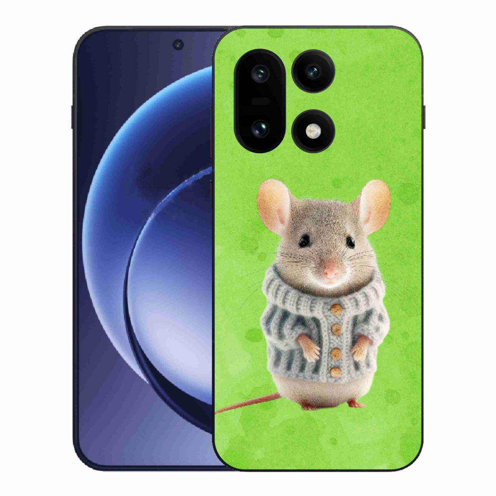 Zselés borítás mmCase a One Plus 15-öshöz - egér pulóverben