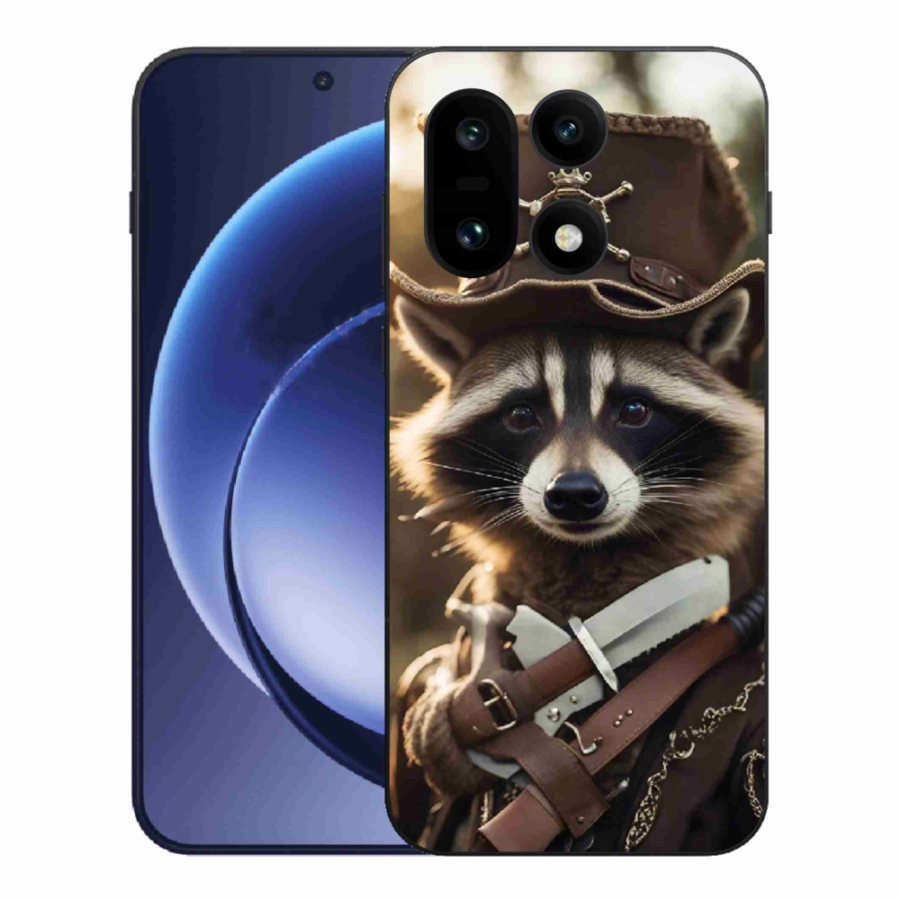 Zselés borítás mmCase for One Plus 15 - mosómedve egyenruhában