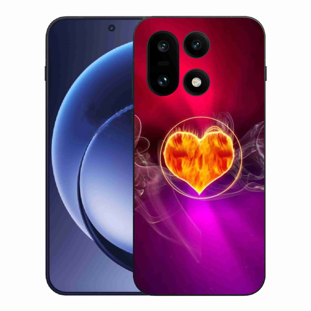 Gél borítás mmCase a One Plus 15 készülékhez - tüzes szív
