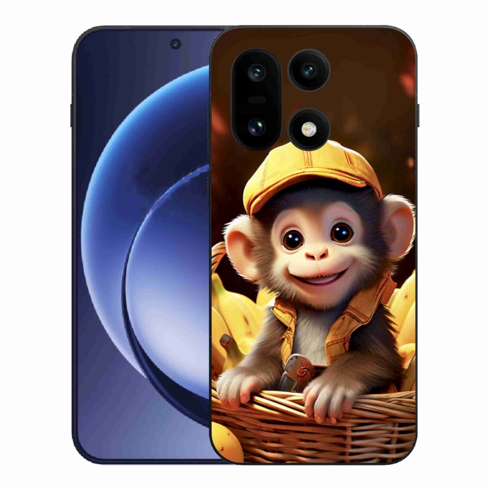 Zselés borítás mmCase for One Plus 15 - majom a kosárban