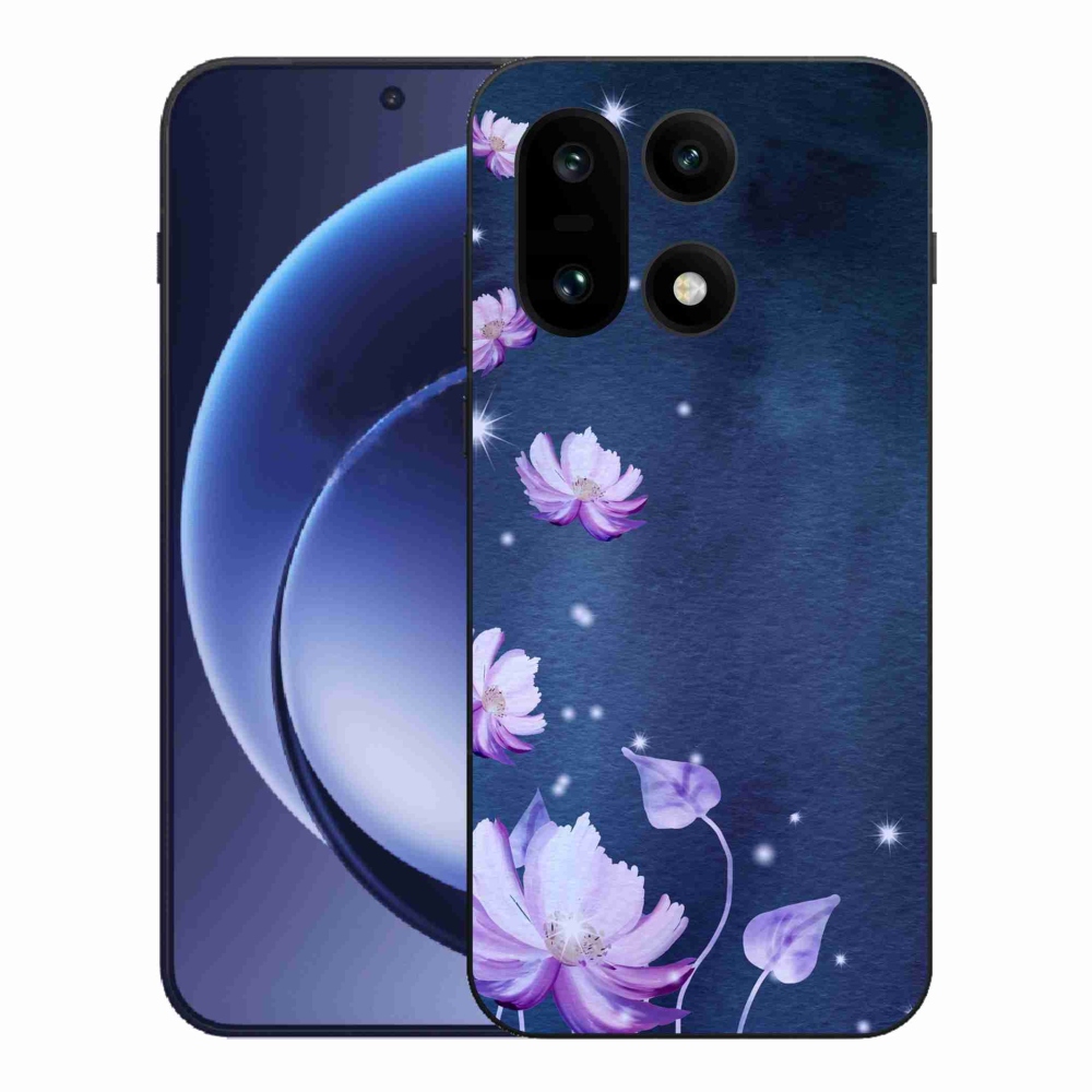 Zselés borító mmCase a One Plus 15-öshöz - hulló virágok