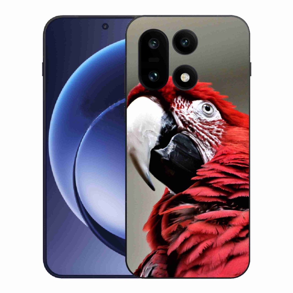 Zselés tok mmCase a One Plus 15 készülékhez - papagáj ara piros