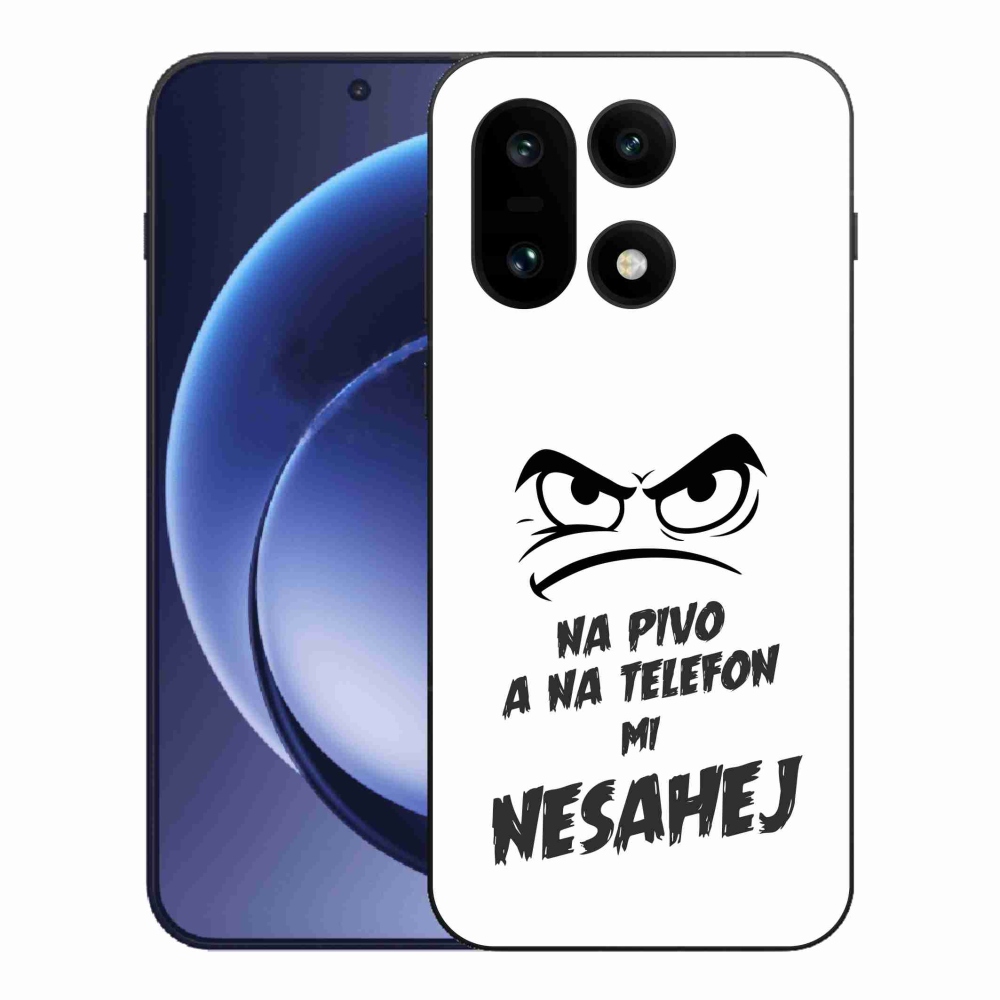 Gél borító mmCase a One Plus 15 készülékhez - Sör motívum 2 fehér háttér