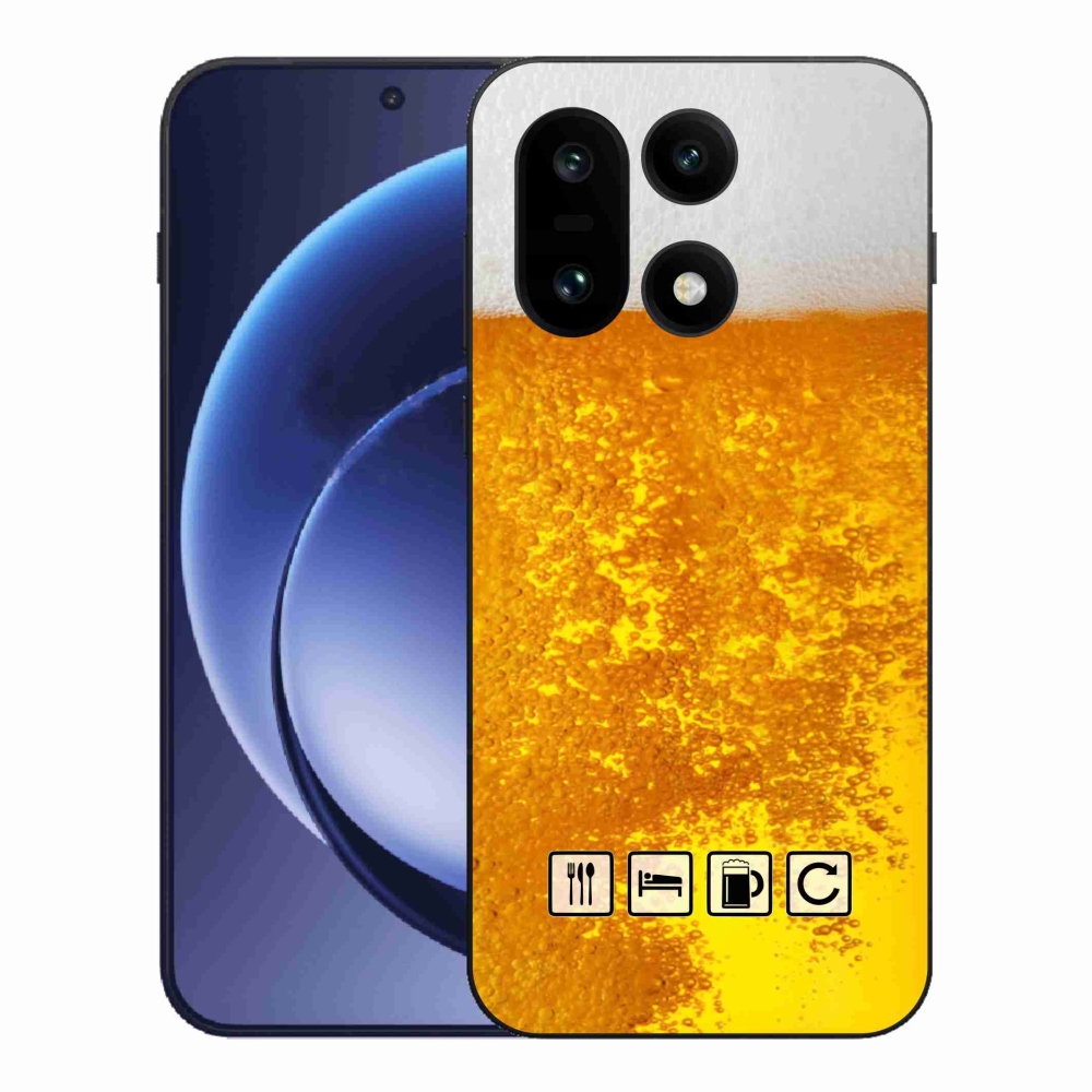 Zselés borítás mmCase a One Plus 15-öshöz - sör motívum 3