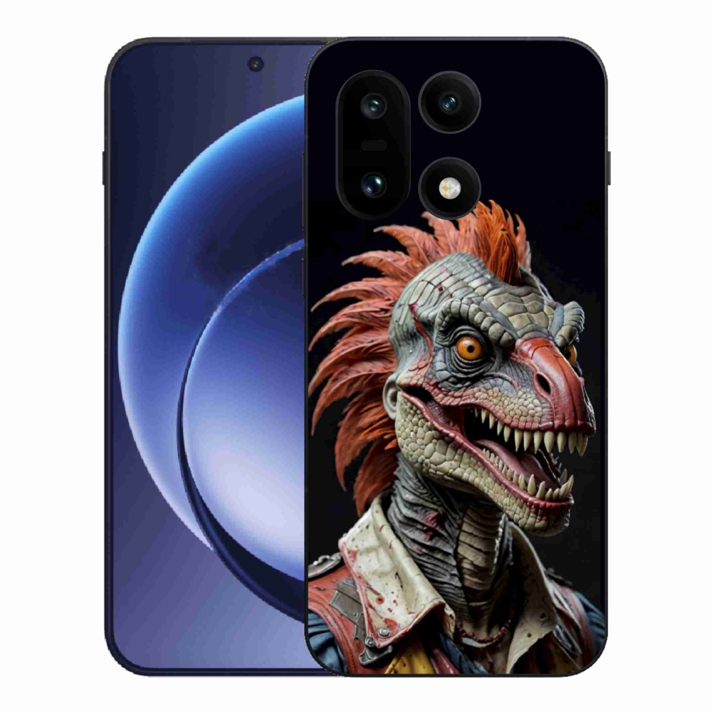 Gél borítás mmCase a One Plus 15-re - punk dinoszaurusz