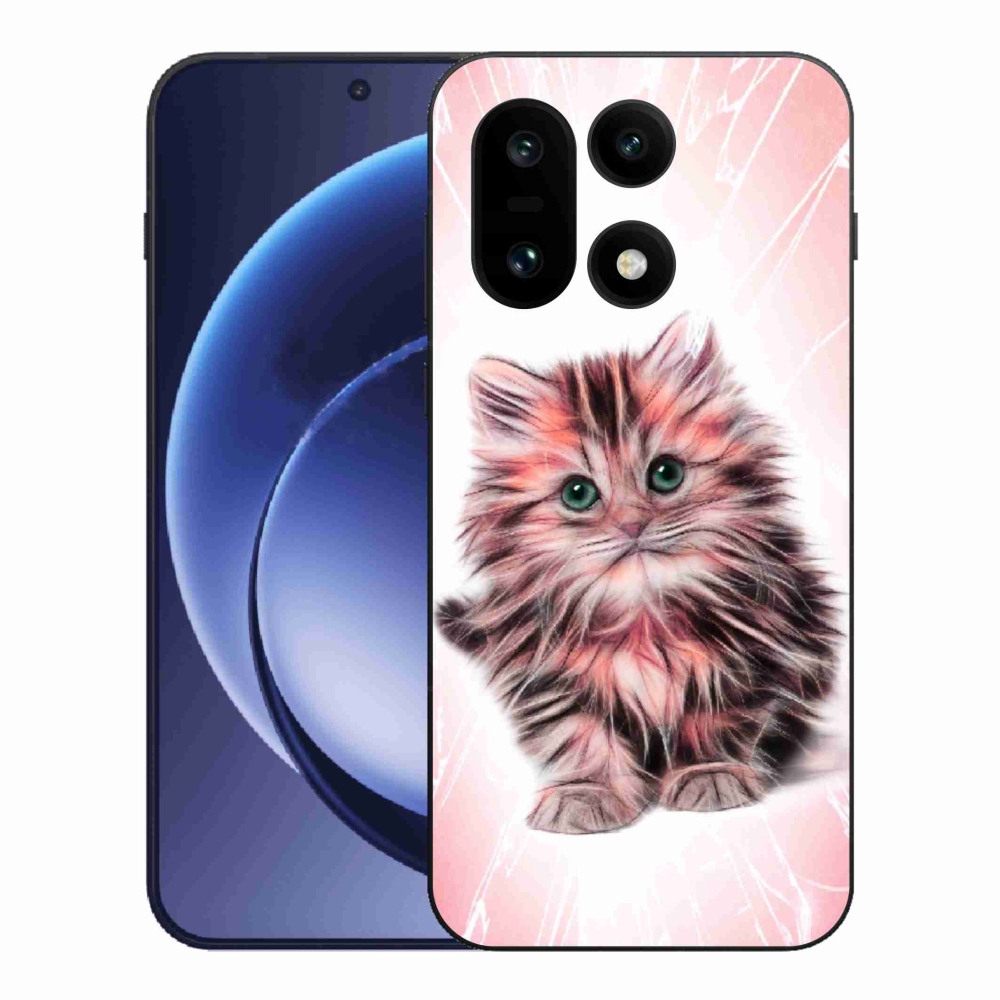 Zselés borítás mmCase a One Plus 15 készülékhez - aranyos cica