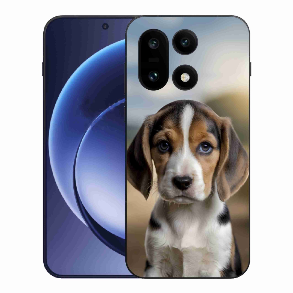 Zselés borítás mmCase a One Plus 15 készülékhez - aranyos beagle