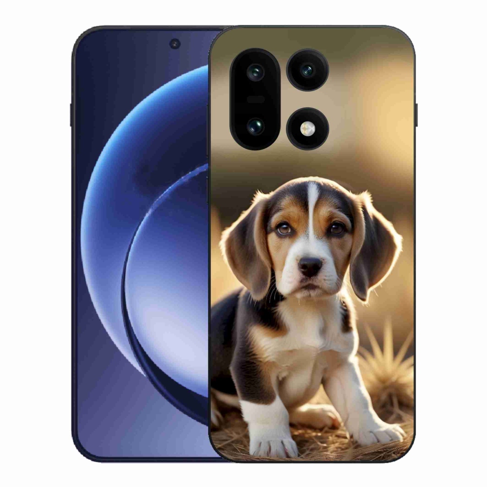 Zselés borítás mmCase a One Plus 15 készülékhez - aranyos beagle
