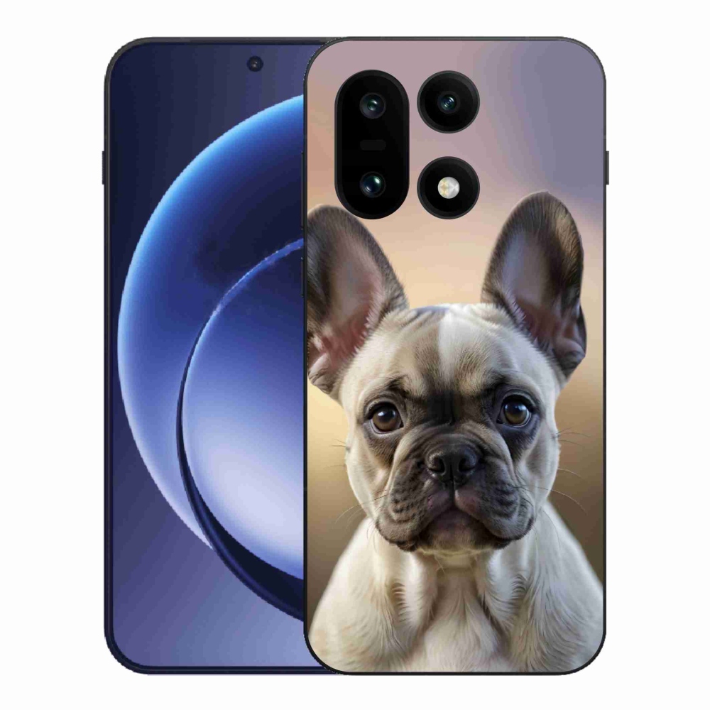 Gél borítás mmCase a One Plus 15 készülékhez - Aranyos francia bulldog