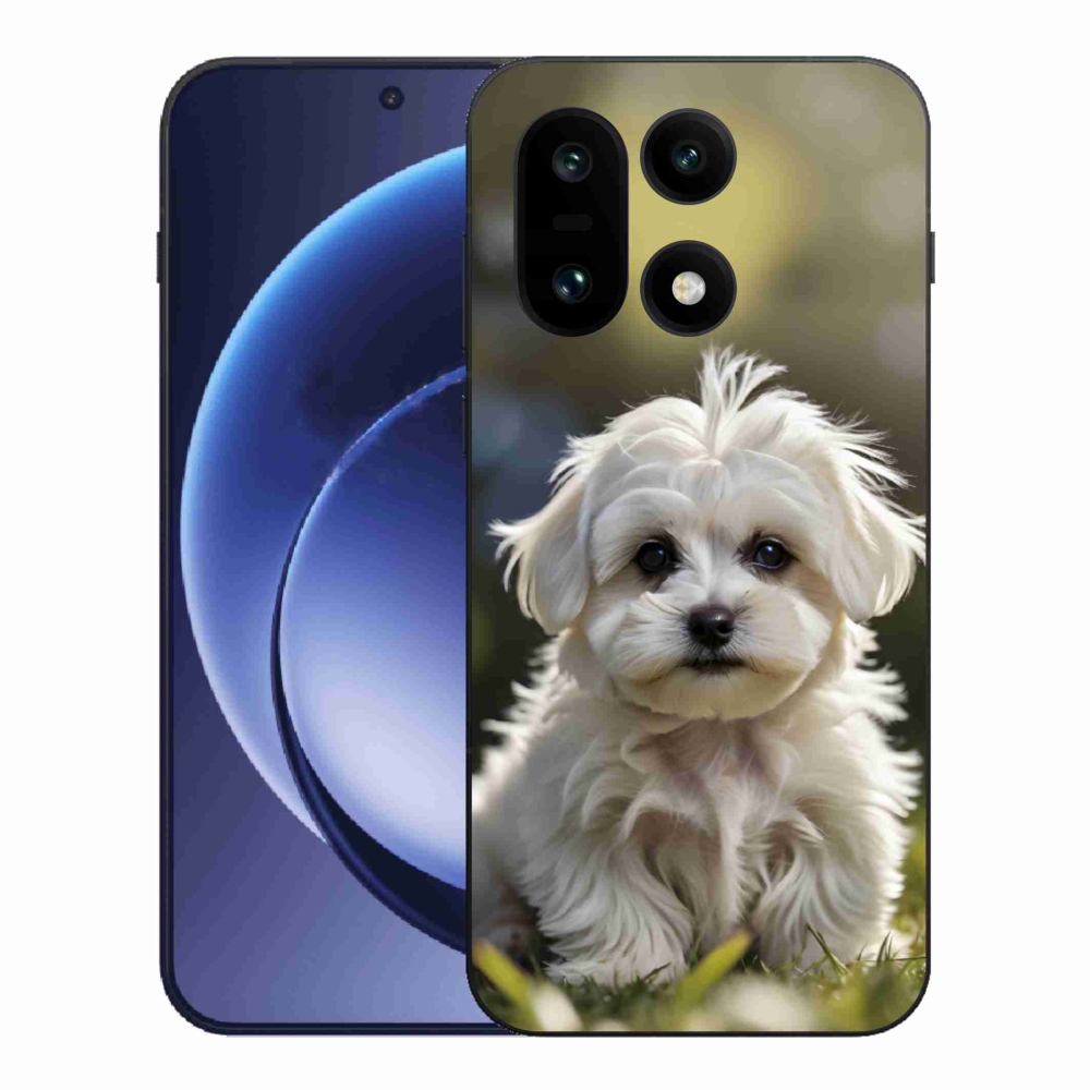 Zselés borítás mmCase a One Plus 15 készülékhez - aranyos máltai kutya