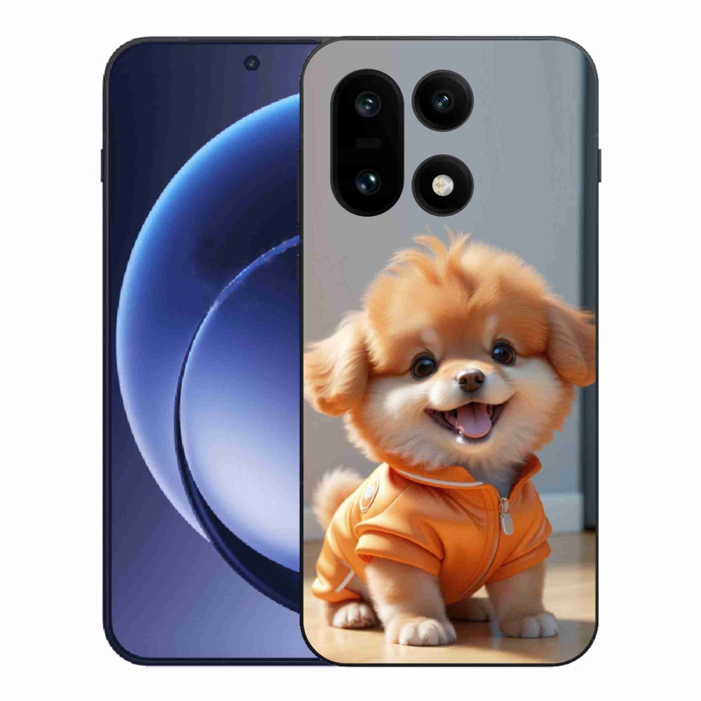 Zselés borítás mmCase for One Plus 15 - aranyos pomerániai pulóverben