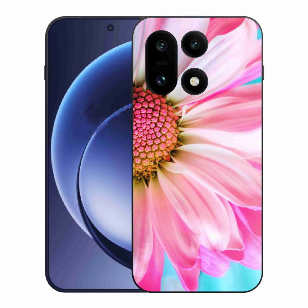 Zselés tok mmCase a One Plus 15 készülékhez - rózsaszín virág