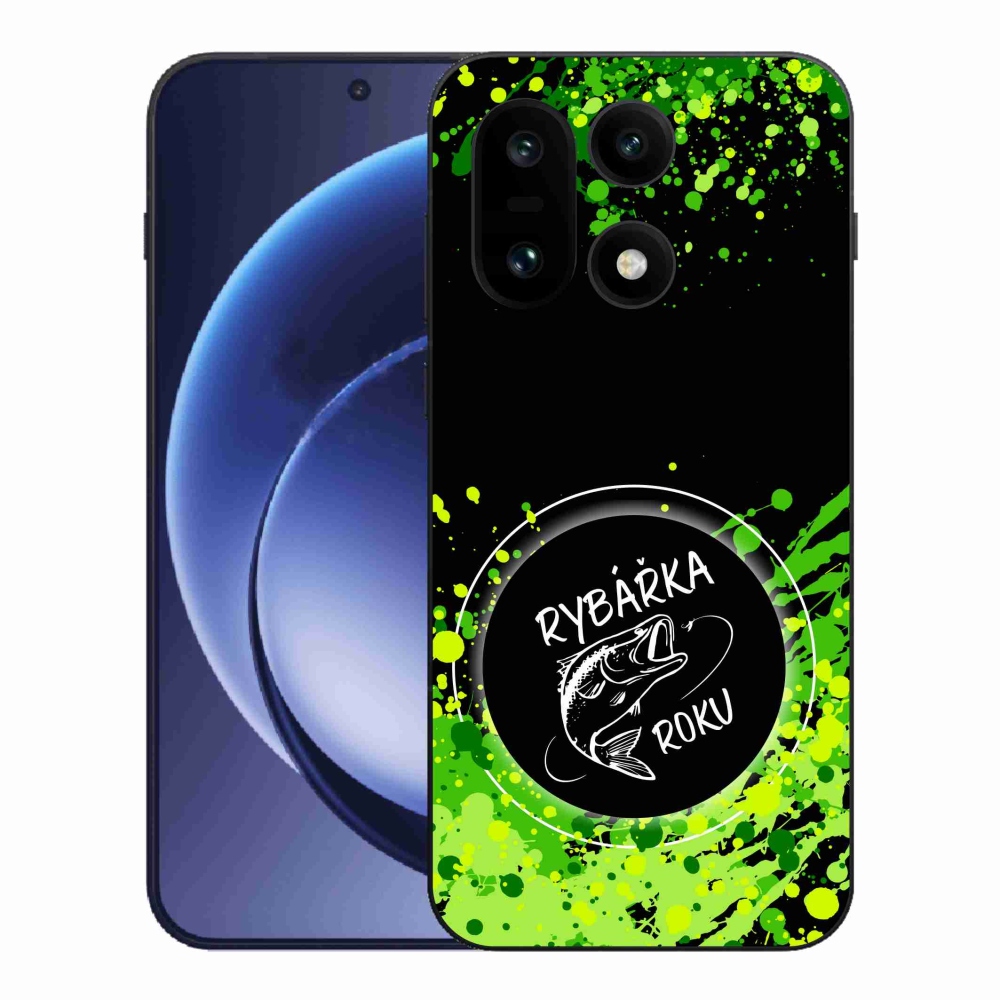 Gél borítás mmCase on One Plus 15 - Az év halászának fekete háttere