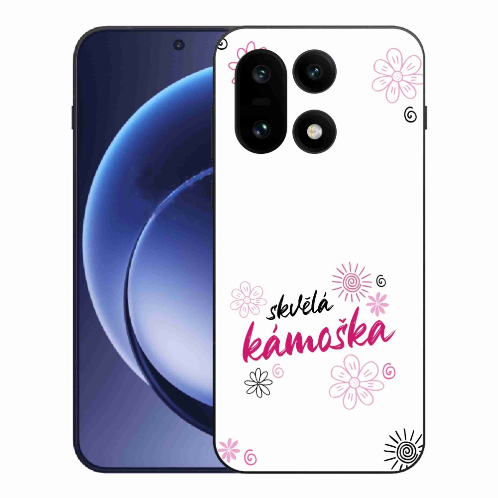 Gél borítás mmCase One Plus 15 - nagyszerű haver fehér háttérrel