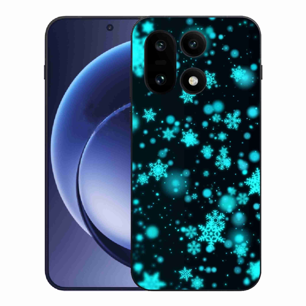 Zselés borító mmCase a One Plus 15-öshöz - hópelyhek 1