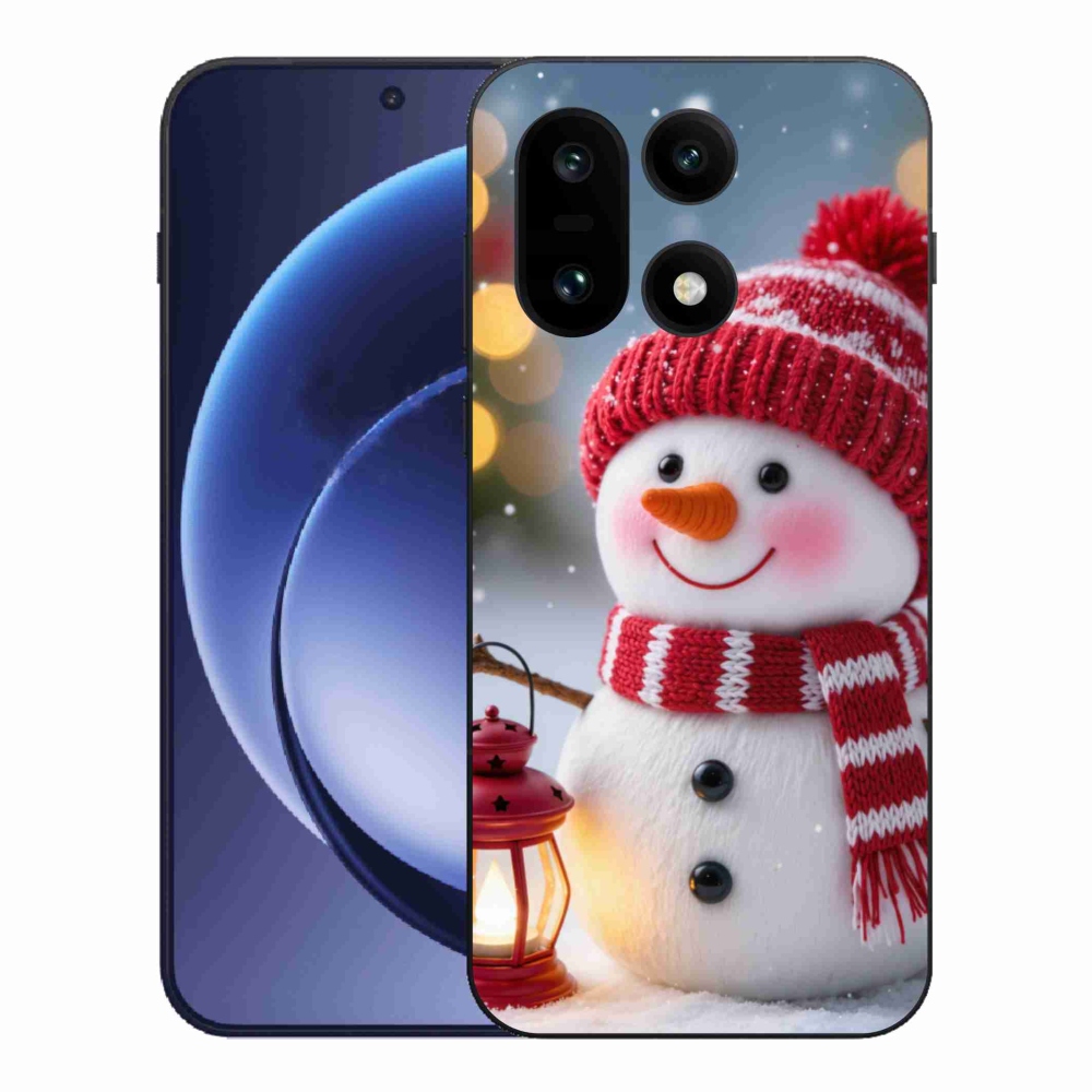 Gél védőhuzat mmCase for One Plus 15 - hóember 2