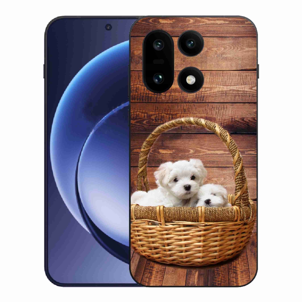 Zselés borítás mmCase for One Plus 15 - kölyökkutyákhoz
