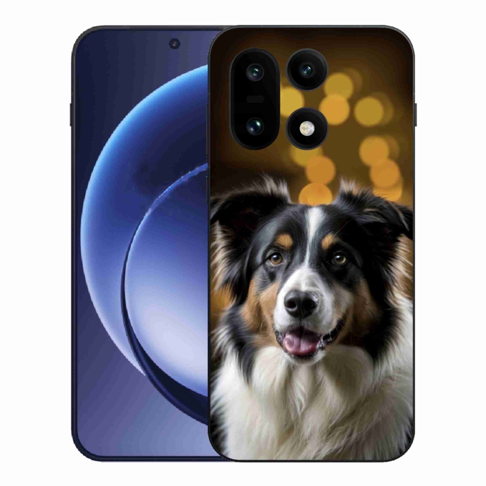Zselés borítás mmCase for One Plus 15 - mosolygó ausztrál juhászkutya