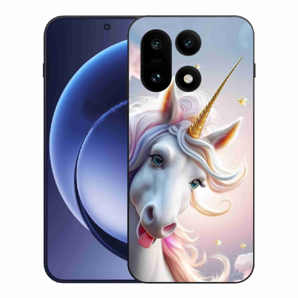 Gél borítás mmCase a One Plus 15 készülékhez - vidám egyszarvú