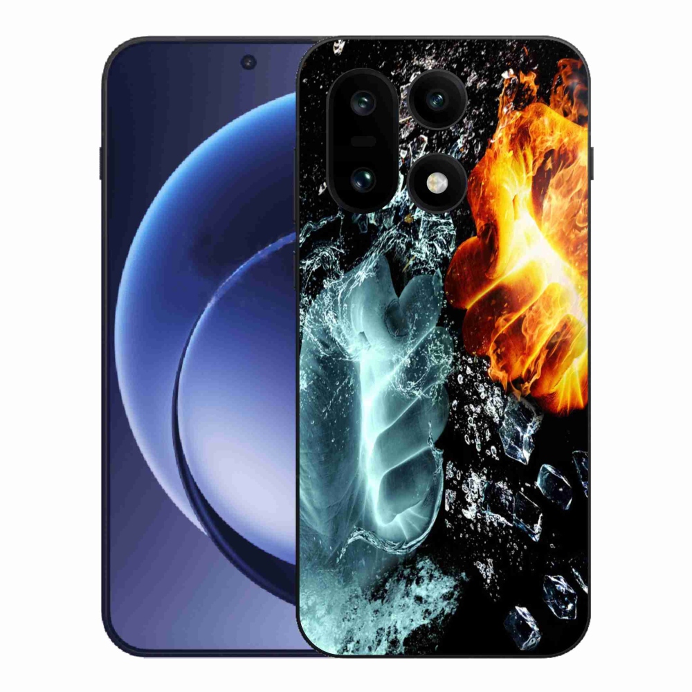 Zselés borítás mmCase a One Plus 15-öshöz - víz és tűz