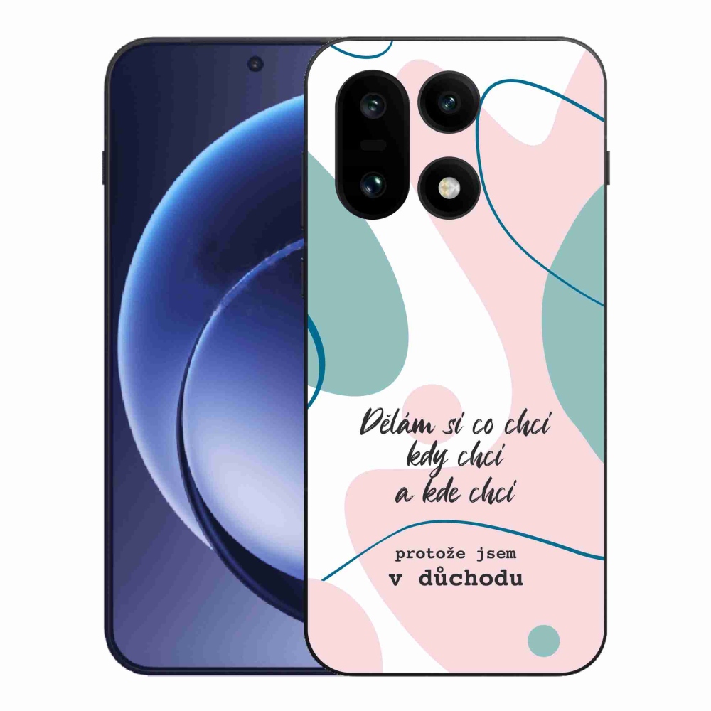 Gél borító mmCase on One Plus 15 - vicces szöveg 10 fehér háttér